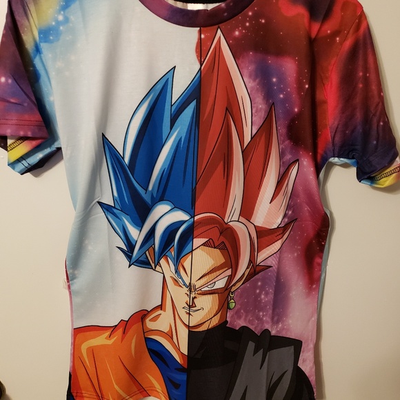 NWT Dragon ball super t-shirt Goku vs Black - Picture 2 of 3